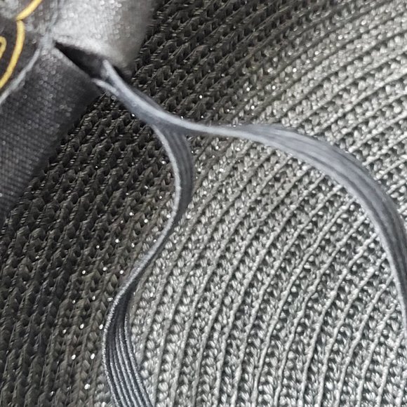 Grey Dress Hat Church Hat with Satin Flower Rosette One Size - Picture 15 of 15